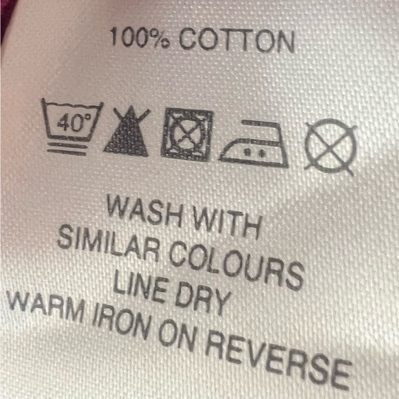 ASOS Smocked Waist Aubergine mauve cotton Bohemian Hippie Women’s dress size 4 - Picture 9 of 9